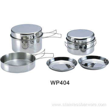 Stainless Steel GSI Outdoors Camper Cookset